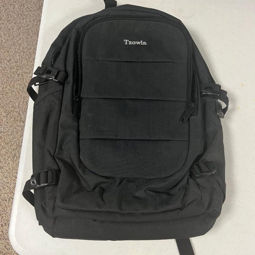 Tzowla Travel Laptop Backpack  Water Resistant  Anti-Theft Bag with USB Charging